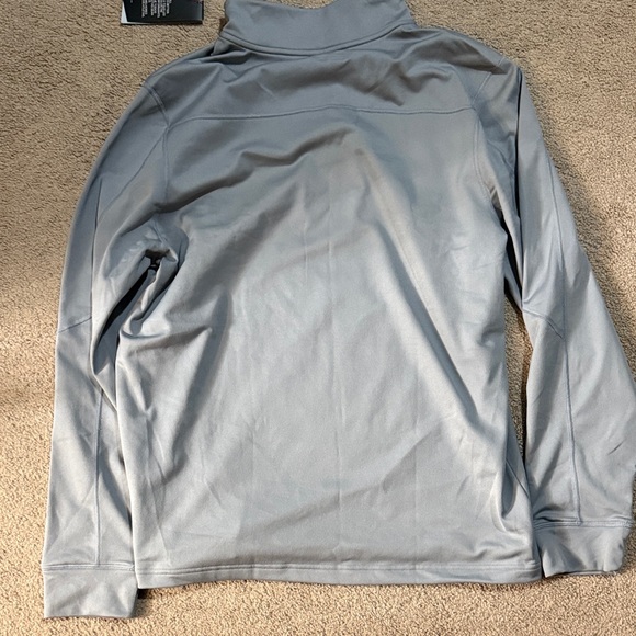 Under Armour Silver Quarter-Zip Pullover - Picture 3 of 3